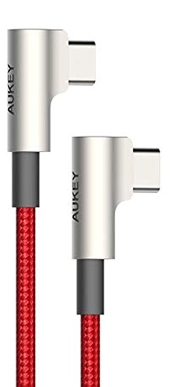 Picture of CB-CMD37 Red OEM nylonowy kabel USB C - USB C | 1m | 3A | 60W PD | 20V
