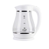 Picture of Adler | Kettle | AD 1274 | Standard | 2200 W | 1.7 L | Plastic/Glass | 360° rotational base | White/ transparent