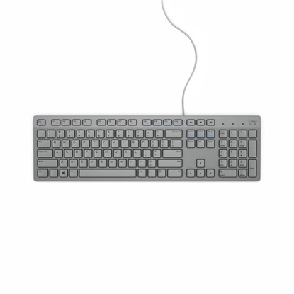 Attēls no DELL KB216 keyboard USB QWERTZ German Grey
