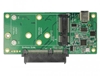 Изображение Delock Converter SuperSpeed USB 10 Gbps (USB 3.1 Gen 2) with USB Type-C™ female > 1 x SATA / 1 x M.2 Key B / 1 x mSATA