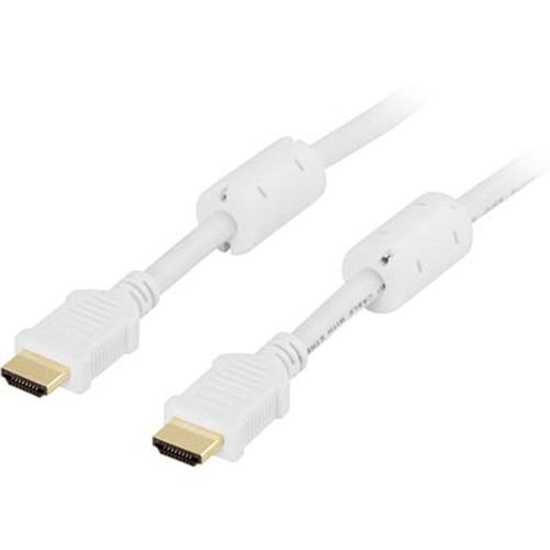 Picture of Kabel Deltaco HDMI - HDMI 5m biały (HDMI-1050A)