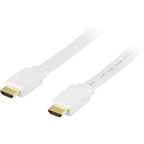 Picture of Kabel Deltaco HDMI - HDMI 5m biały (HDMI-1050H)