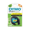 Picture of Dymo Letratag Band Plastik yellow 12 mm x 4 m
