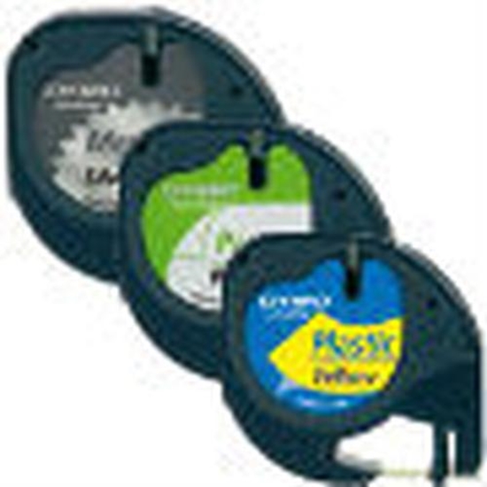 Picture of Dymo Letratag Variety Pack Paper, plastic, metallic