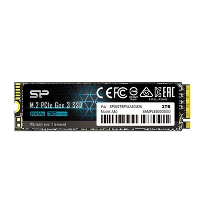 Изображение Dysk SSD P34A60 2TB PCIE M.2 NVMe 2200/1600 MB/s 