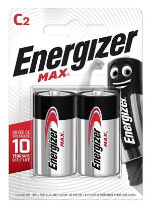 Изображение ENERGIZER BATTERY MAX C LR14. 2 pcs. ECO package
