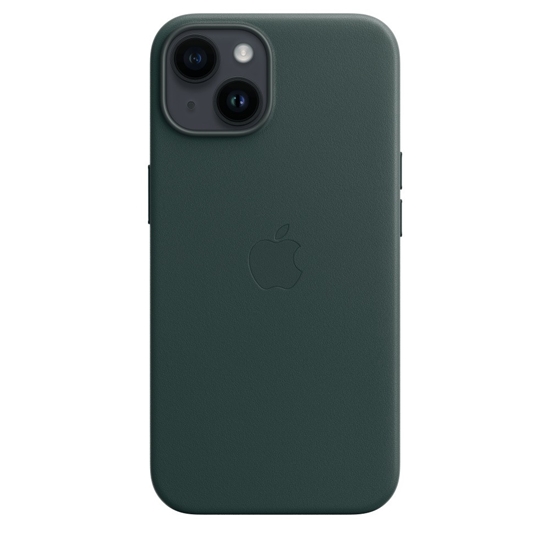 Picture of Apple Apple Skórzane etui z MagSafe do iPhone’a 14 – leśna zieleń