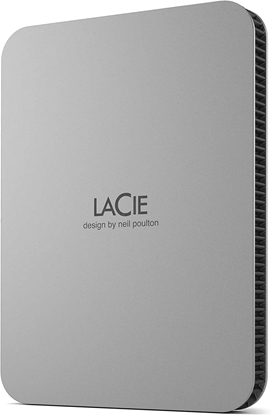 Attēls no External HDD|LACIE|Mobile Drive|1TB|USB-C|Colour Silver|STLP1000400