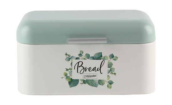 Изображение Feel-Maestro MR1773S bread box Rectangular Green, White Metal
