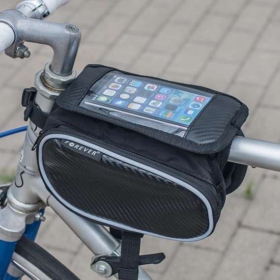 Picture of Forever BB-300 Bike Bag For Mobile Phones Up to 5.5" With Window