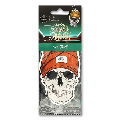Attēls no Gaisa atsv. Auto Aroma Car Hat Skull