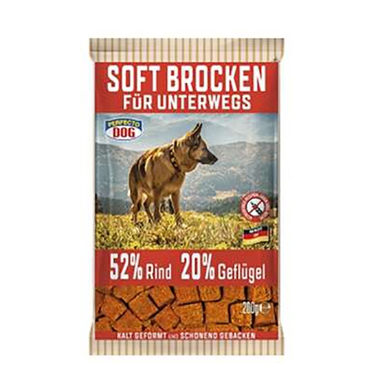 Picture of Gardums suņiem Perfecto Soft Brocken ar liellopu, mājputnu 2