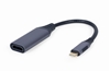 Изображение Gembird USB Type-C Male - HDMI Female Space Grey 4K