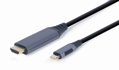 Изображение Gembird USB Type-C Male - HDMI Male 1.8m Space Grey