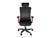 Изображение Genesis mm | Base material Aluminum; Castors material: Nylon with CareGlide coating | Ergonomic Chair Astat 700 700 | Black/Red