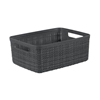 Picture of Grozs Jute S 5L 27x20x11cm tumši pelēks (6)