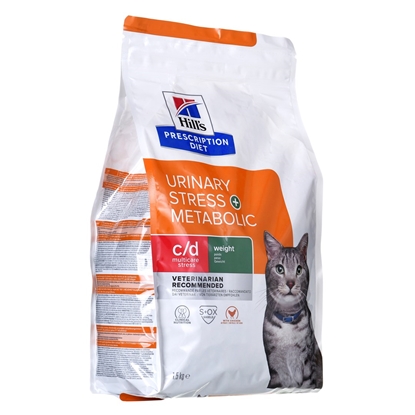 Attēls no HILL'S PD Feline Urinary Stress + Metabolic c/d - Dry cat food - 1,5 kg