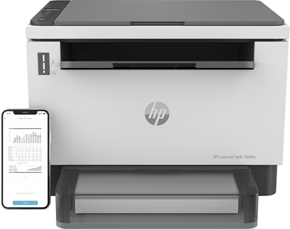 Attēls no HP LaserJet Tank MFP 1604w Printer, Black and white, Printer for Business, Print, copy, scan, Scan to email; Scan to PDF