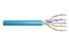 Изображение Kabel teleinformatyczny instalacyjny kat.6A, U/UTP, Dca, AWG 23/1, LSOH, 500m niebieski, szpula