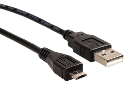 Изображение Kabel USB 2.0 wtyk-wtyk micro 3m MCTV-746 
