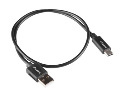 Attēls no Kabel USB-C(M)->USB-A(M) 2.0 1m czarny BOX QC 3.0 
