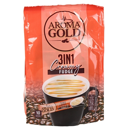Attēls no Kafijas dzēriens Aroma Gold Creamy Fudge 3in1,170g mais
