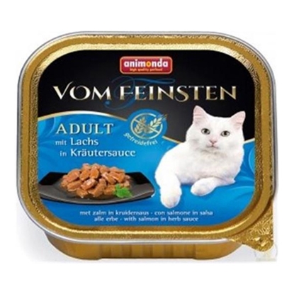 Attēls no Konservi kaķiem AnimondaNoGrain Lasis garšaugu mērcē 100g