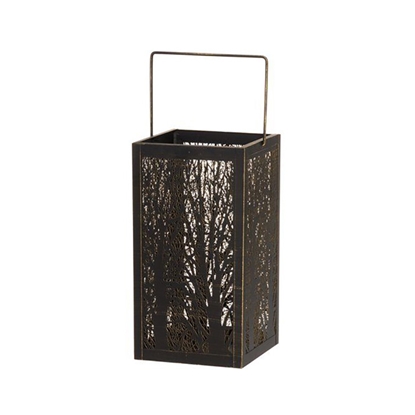 Picture of Laterna 4Living Forest black 14x14x27cm