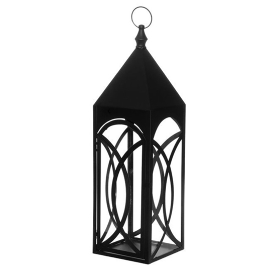 Picture of Laterna 4Living Theda 19x18x62cm melna