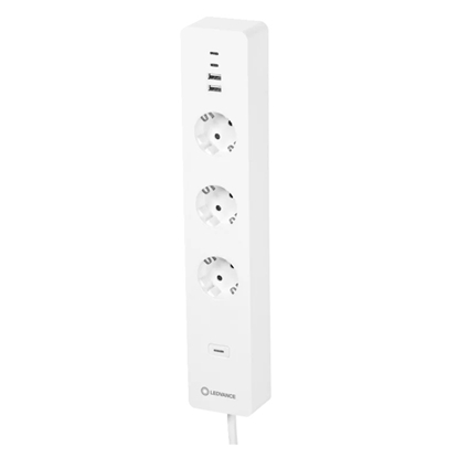 Picture of Ledvance SMART+ WiFi Multi Power Socket, EU | Ledvance | SMART+ WiFi Multi Power Socket, EU | 4058075594784 | White