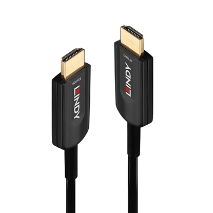 Attēls no Lindy 15m Fibre Optic Hybrid Ultra High Speed HDMI Cable