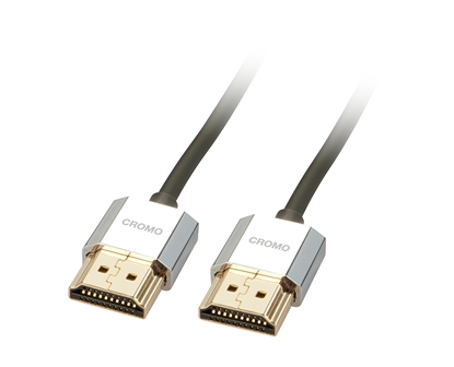 Attēls no Lindy CROMO Slim HDMI High Speed A/A Cablel, 2m