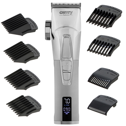 Attēls no Camry | Premium Hair Clipper | CR 2835s | Cordless | Number of length steps 1 | Silver