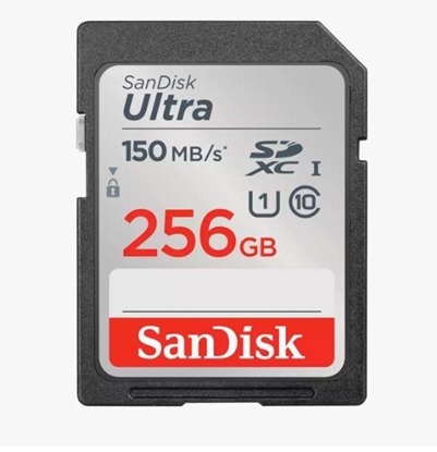 Picture of MEMORY SDXC 256GB UHS-I/SDSDUNC-256G-GN6IN SANDISK