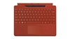 Picture of Microsoft Surface Typecover Alcantara with pen storage/ With pen Poppy Red Pro 8 & X & 9