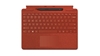 Изображение Microsoft Surface Typecover Alcantara with pen storage/ With pen Poppy Red Pro 8 & X & 9