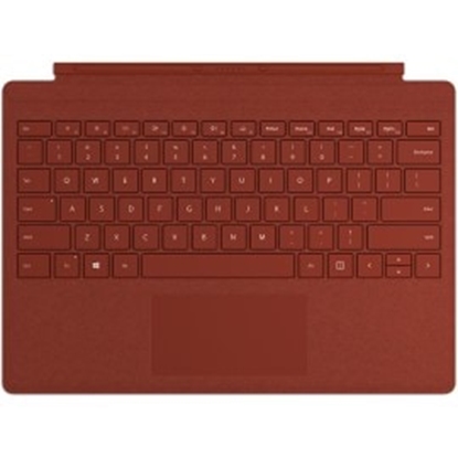 Attēls no Microsoft Surface Pro Signature Type Cover Red Microsoft Cover port QWERTZ German
