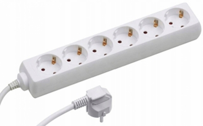 Attēls no Pagarinātājs Belight Extension Cord with 6 sockets Earthed 5m