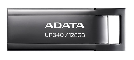 Изображение MEMORY DRIVE FLASH USB3.2 128G/BLACK AROY-UR340-128GBK ADATA