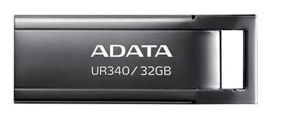 Attēls no MEMORY DRIVE FLASH USB3.2 32GB/BLACK AROY-UR340-32GBK ADATA