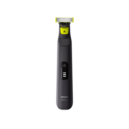 Attēls no Philips OneBlade Pro Face and Body QP6541/15, 14-length precision comb, Wet and Dry use, LED digital display