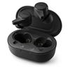 Picture of Philips True Wireless Headphones TAT1207BK/00, IPX4 splash/sweat resistant, Up to 18 hours play time, Black
