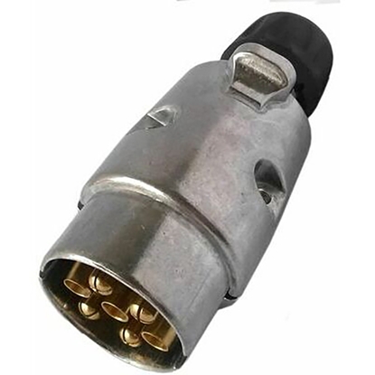 Attēls no Piekabes kontaktdakša alumīnija A-9 A/m 12V