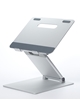 Picture of POUT Eyes3 Lift - Aluminium telescopic laptop stand, silver grey