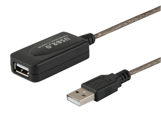 Picture of Przedłużka portu USB aktywna, 5m, CL-76