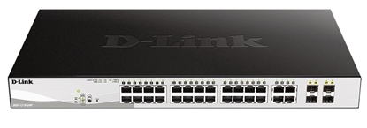 Picture of D-Link DGS-1210-24P Vadīts L2 Gigabit Ethernet (10/100/1000) Power over Ethernet (PoE) Melns