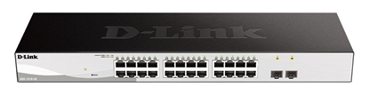 Picture of Switch 440mm D-Link DGS-1210-26           2*SFP/24*GE retail