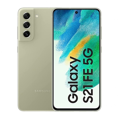 Attēls no Samsung Galaxy S21 FE 5G SM-G990BLGFEUE smartphone 16.3 cm (6.4") Dual SIM Android 11 USB Type-C 6 GB 128 GB 4500 mAh Olive