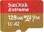 Attēls no Sandisk Extreme 128GB MicroSDXC + Adapter