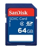 Picture of SanDisk SDXC Card           64GB SDSDB-064G-B35